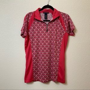 Birdy & Grace women’s short sleeve polo top size L
